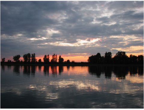 Sunset at Varennes